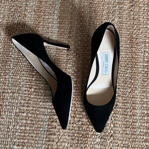 Jimmy Choo Romy 85 Suede Pump